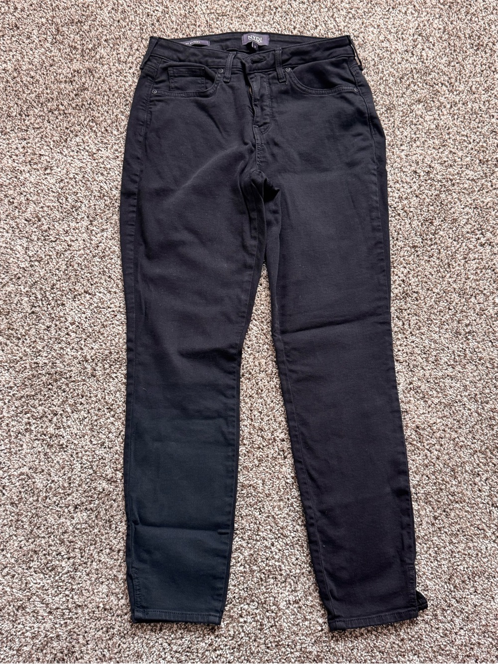 NYDJ black Ami Skinny Jeans